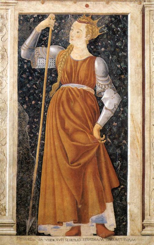Andrea del Castagno Queen Tomyris oil painting image